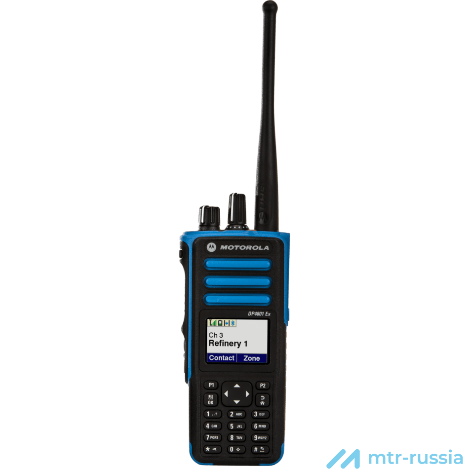 Радиостанция цифровая Motorola DP4801 ATEX 403-470 MHz MDH56QCN9QA5_N -  Взрывобезопасные радиостанции в фирменном магазине MOTOROLA